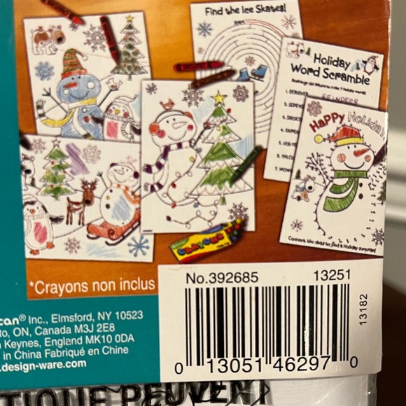 2 Packs of 30 Sheets Each Activity Sheets - Holiday and Halloween Set - NWT - Picture 3 of 7